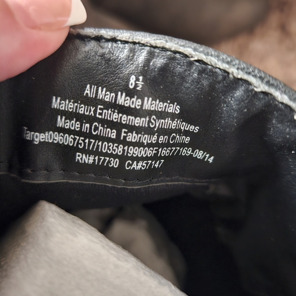 Womens black boots - Picture 8 of 9